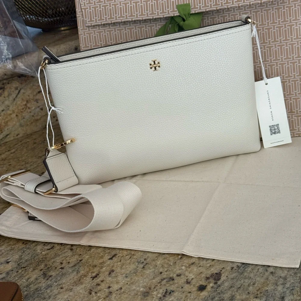 New Tory Burch Swingpack BLAKE new ivory